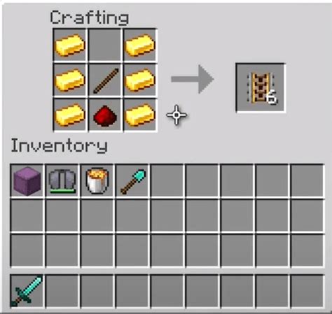 Minecarts can also be retrieved with one attack from a pickaxe provided the player's attack cooldown is reset. . Minecraft powered rail recipe